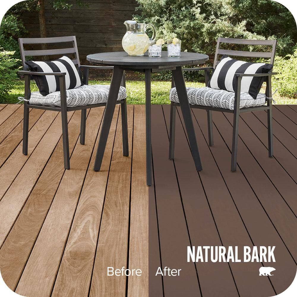 BEHR PREMIUM #N170-6 Color Waterproofing Exterior Wood Stain and Sealer Sample (2)