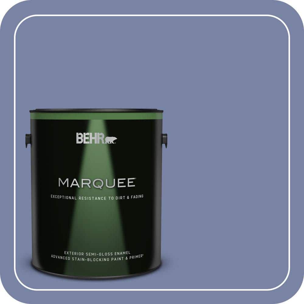 BEHR MARQUEE 1 gal. #620D-5 Romanesque Semi-Gloss Enamel Exterior Paint & Primer