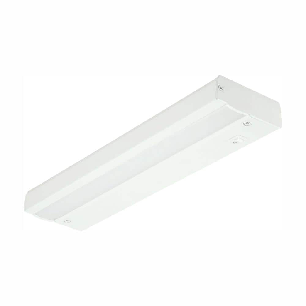 PRIVATE BRAND UNBRANDED 12 in. Hardwired White Integrated LED Under Cabinet Light (2)