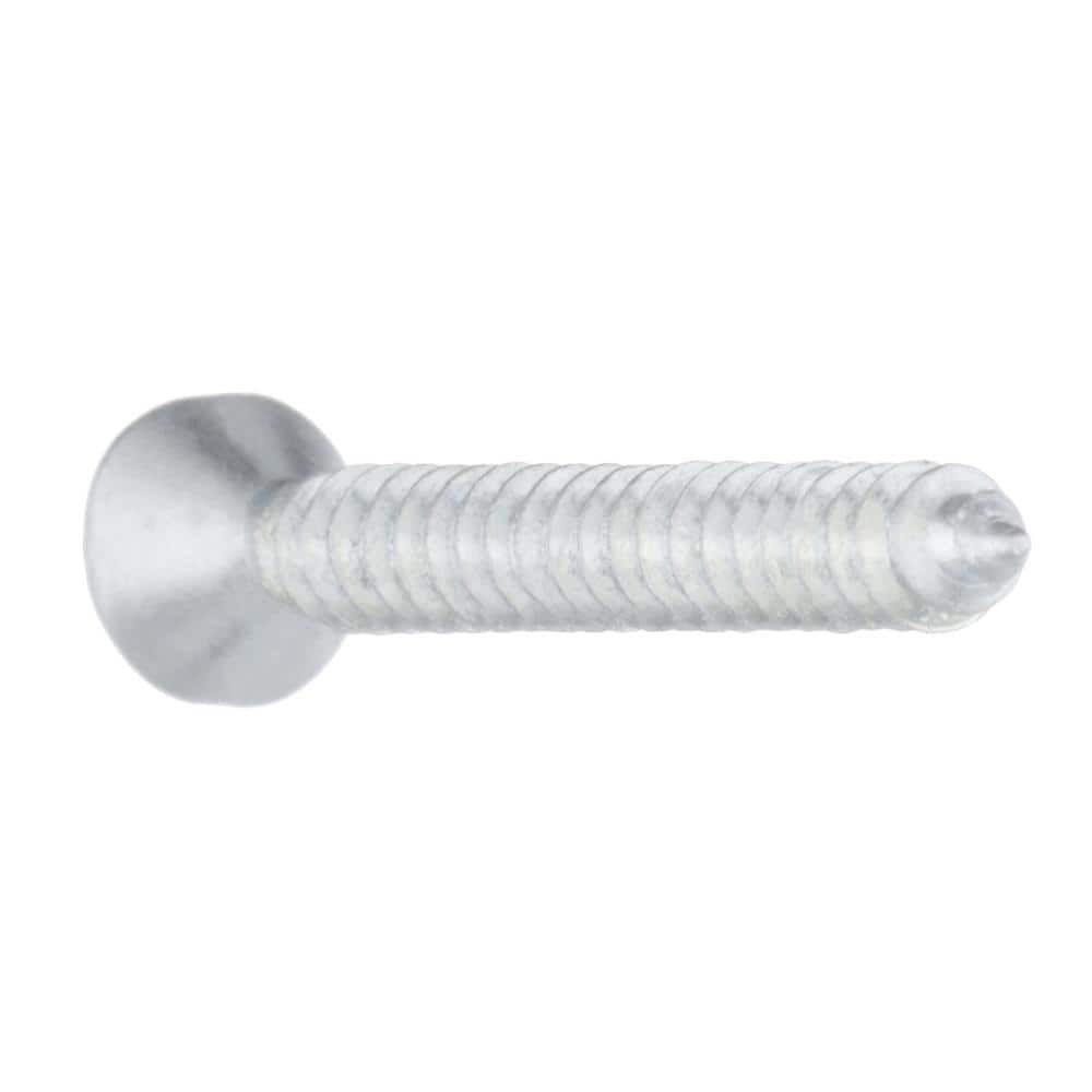 Everbilt #8 x 1-1/2 in. Phillips Flat Head Zinc Plated Sheet Metal Screw (100-Pack) (3)