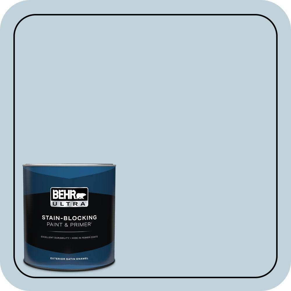 BEHR ULTRA 1 qt. #550E-2 Eminence Satin Enamel Exterior Paint & Primer