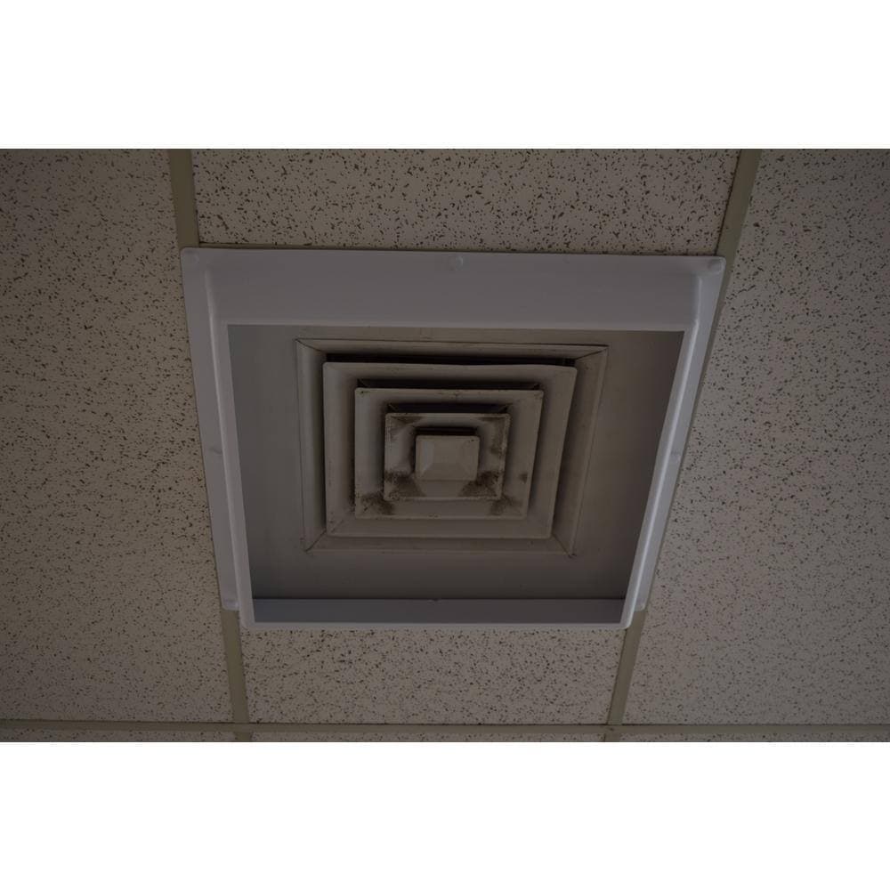 Elima-Draft Commercial Dust Deflector Cover for 24 in. x 24 in. Diffuser (2)