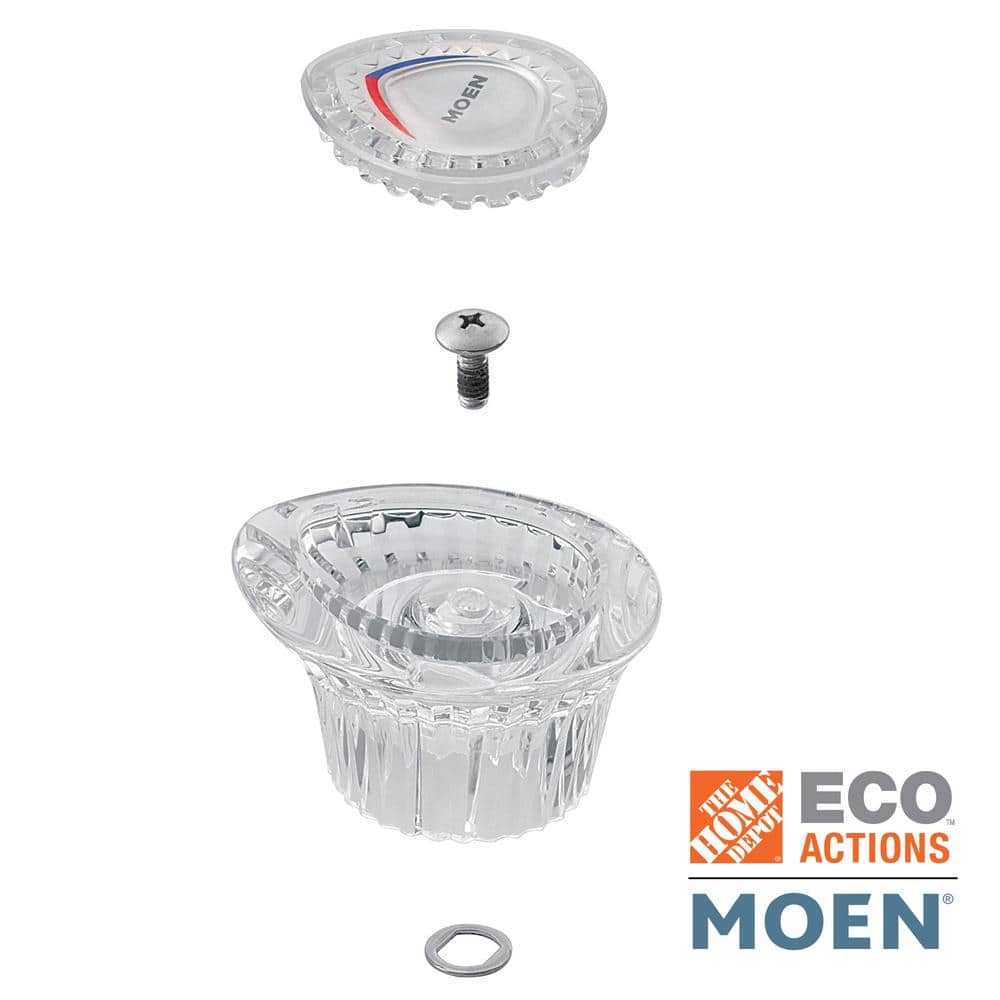 MOEN Chateau Lavatory Replacement Knob Handle Kit (1)