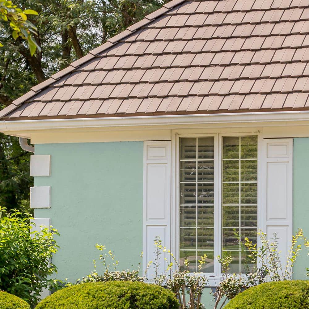 BEHR PREMIUM 5 gal. #MS-64 Mesa Verde Elastomeric Masonry, Stucco and Brick Exterior Paint (4)