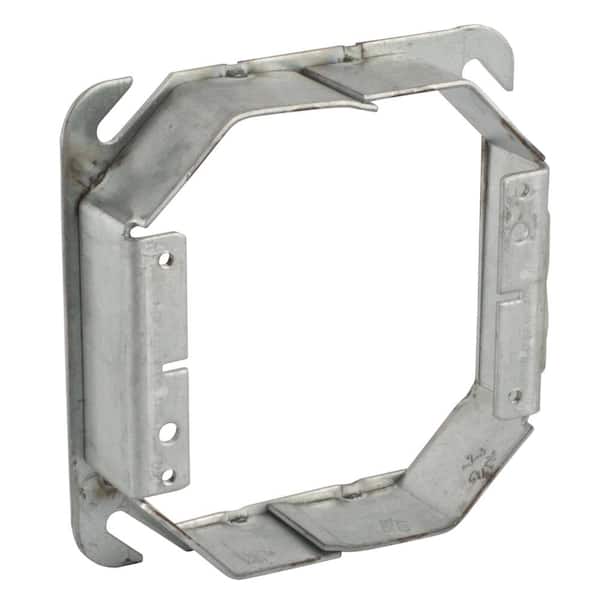 Steel City 2-Gang Square Metal Mud Ring (52C521-10R) (2)