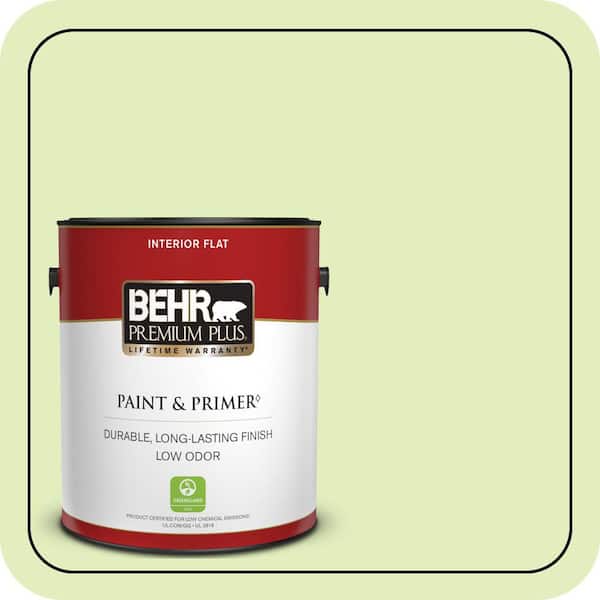 BEHR PREMIUM PLUS #420A-2 Spirit Whisper Flat Low Odor & Primer (2)