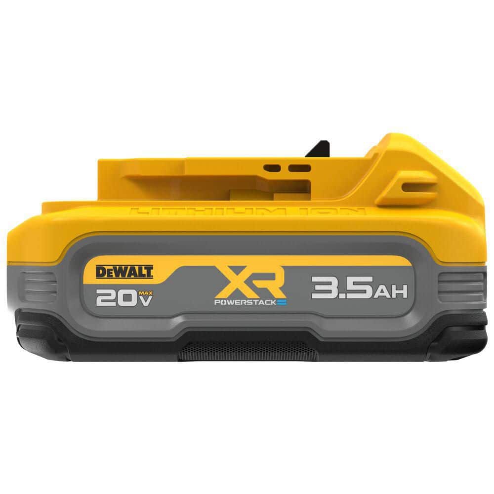 DEWALT 20-Volt MAX XR Powerstack Lithium-Ion 3. 5Ah Battery with 20-Volt MAX Charger and USBC Adaptor Kit (3)