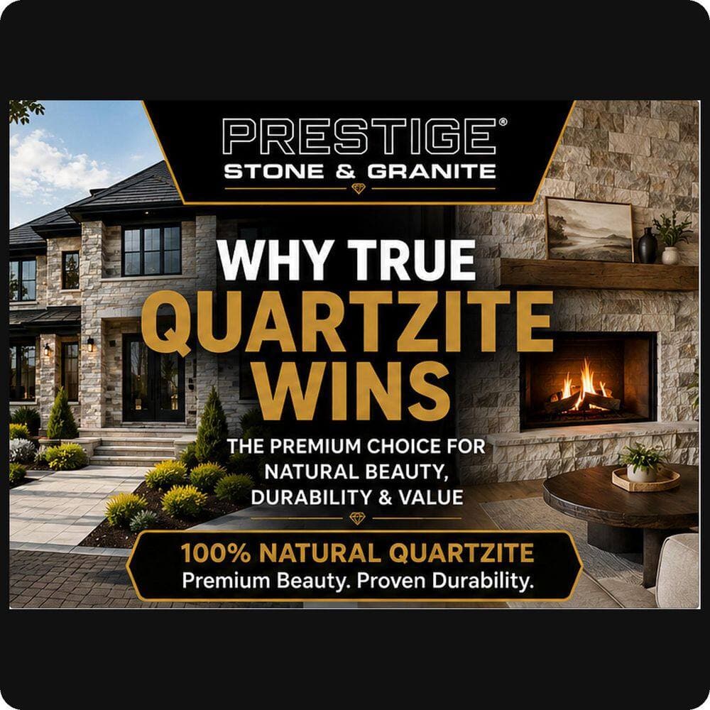 Prestige Stone and Granite 6 in. x 6 in. White Chestnut Natural Stacked Stone Veneer Siding Sample Swatch (2)