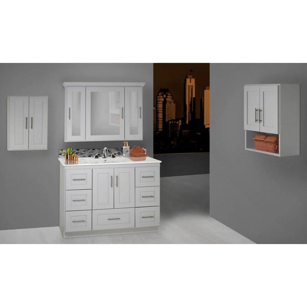 Simplicity by Strasser Ultraline W 21 in. D 34.5 in. H Bath Vanity Cabinet without Top (4)