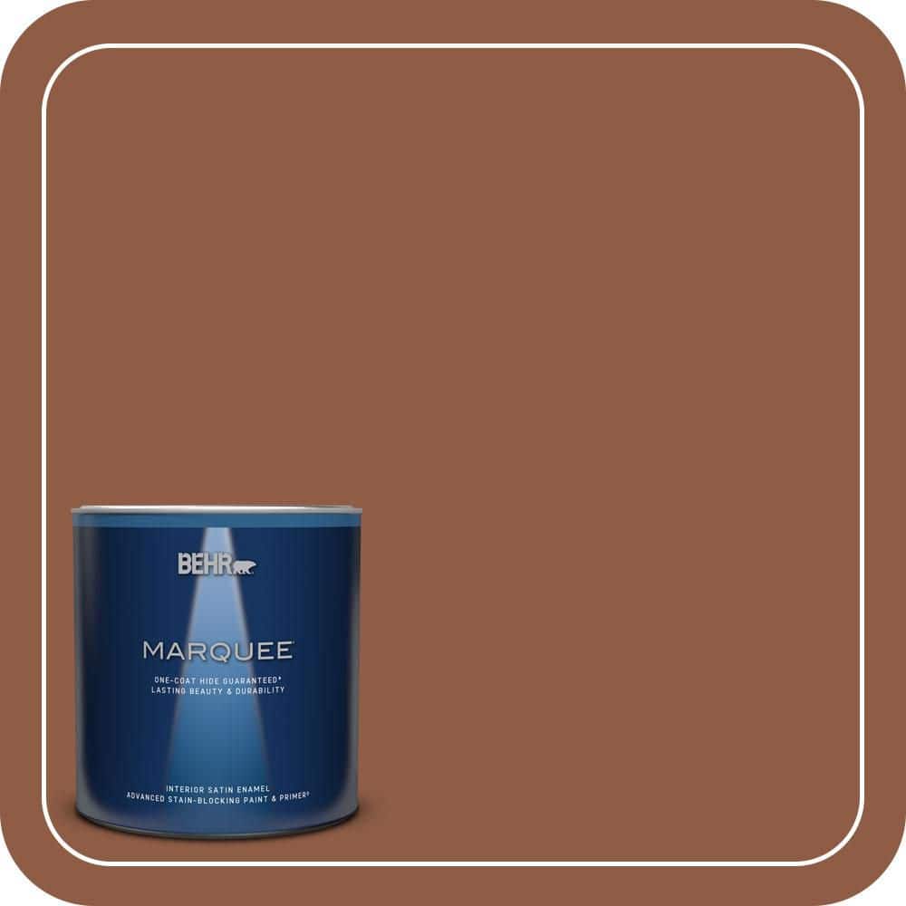 BEHR MARQUEE 1 qt. #PPU3-18 Artisan Satin Enamel Interior Paint & Primer