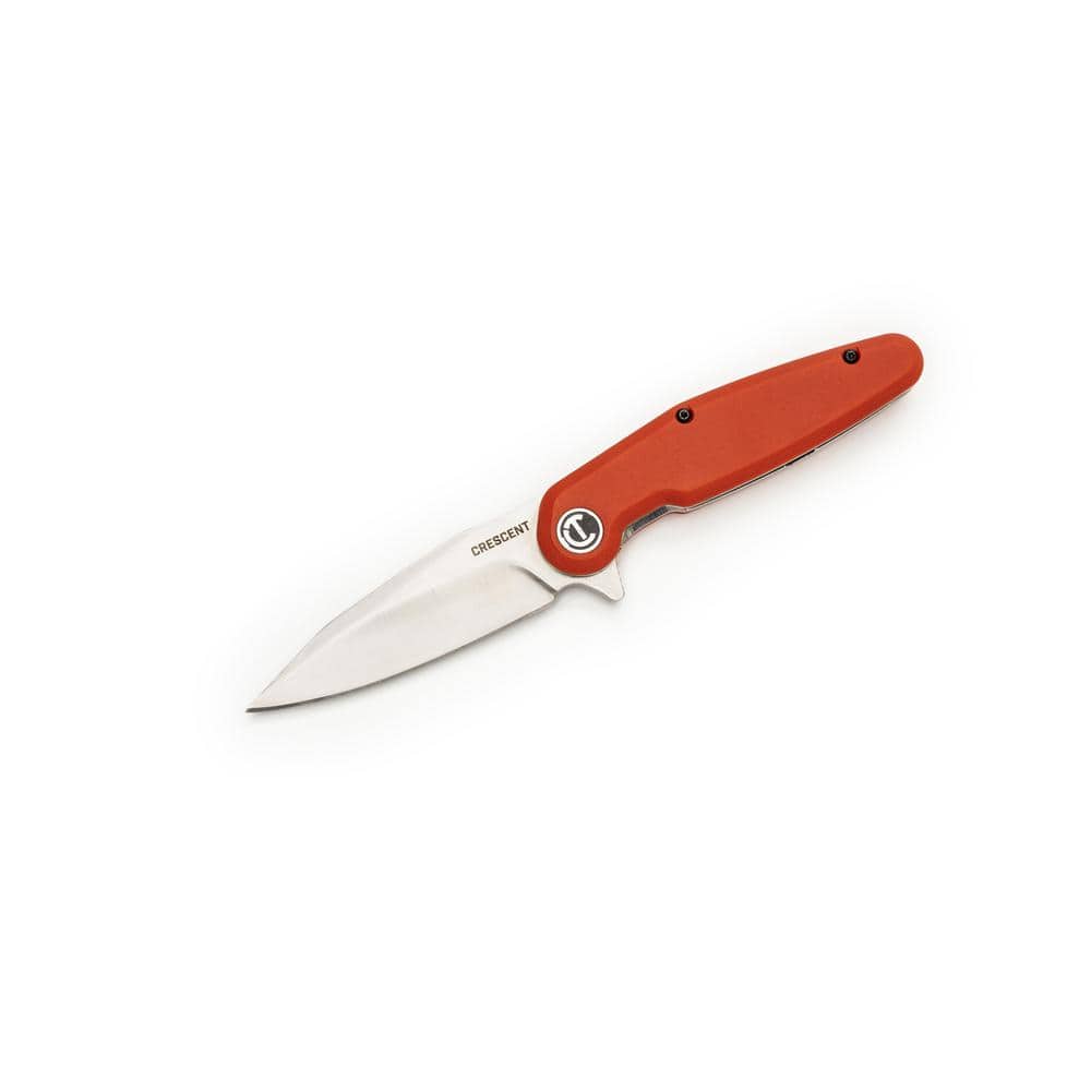 Crescent 3.5 in. Harpoon Blade Everyday Carry Pocket Knife with Rawhide Composite Handle (1)