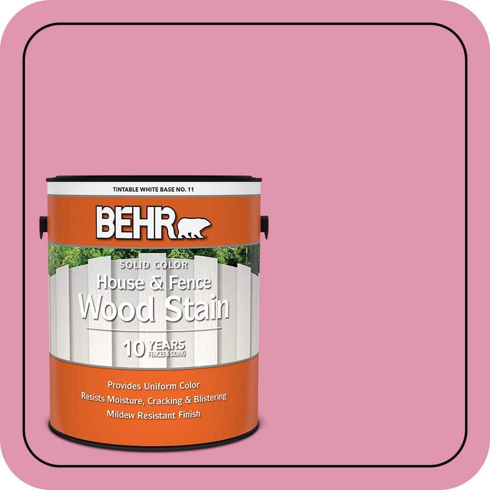 BEHR #P130-4 It's a Girl Color House and Fence Exterior Wood Stain (1)
