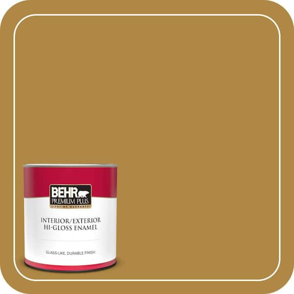 BEHR PREMIUM PLUS #M300-6 Indian Spice Enamel Low Odor & Primer (3)