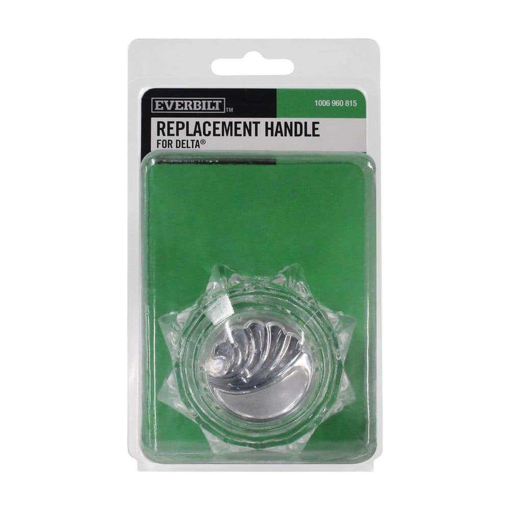 Everbilt Single Round Shower Faucet Knob Replacement in Clear for Delta Replaces RP17451 (2)