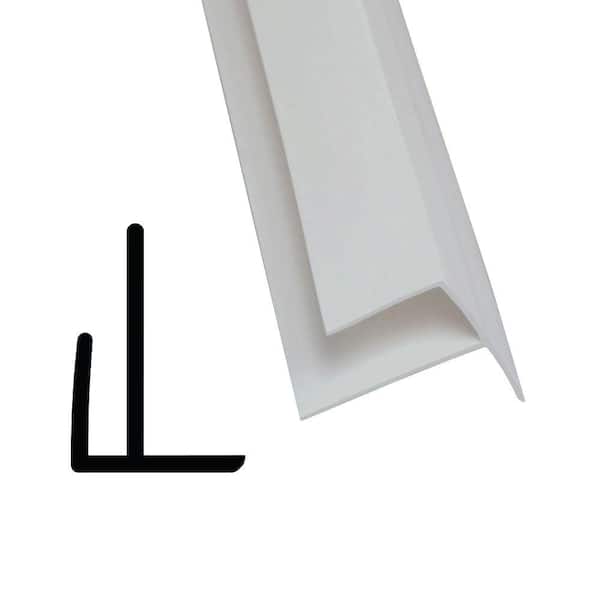 Stabilit 852 1/2 in. x 3/4 in. x 96 in. PVC Composite White Outside Corner Moulding