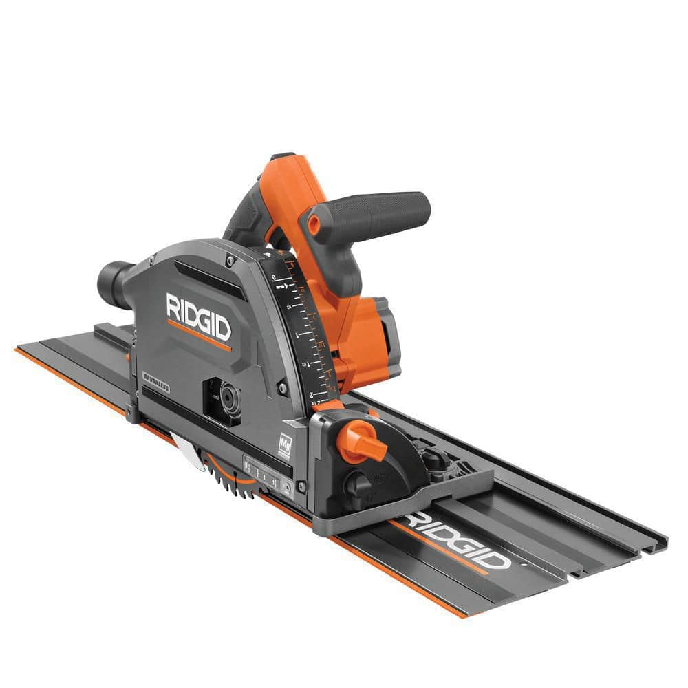 RIDGID 18V Brushless Cordless 6-1/2 in. Track Saw (Tool Only) (1)