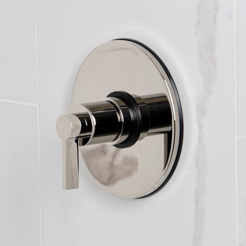 Kingston Brass NuvoFusion 1-Handle 1-Spray Tub and Shower Faucet 1.8 GPM in Polished Nickel (2)