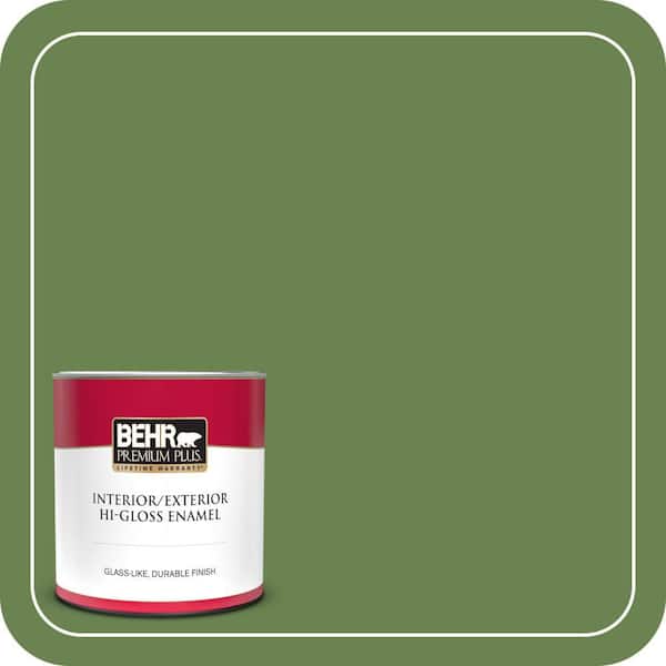 BEHR PREMIUM PLUS #430D-6 Happy Camper Enamel Low Odor & Primer (2)