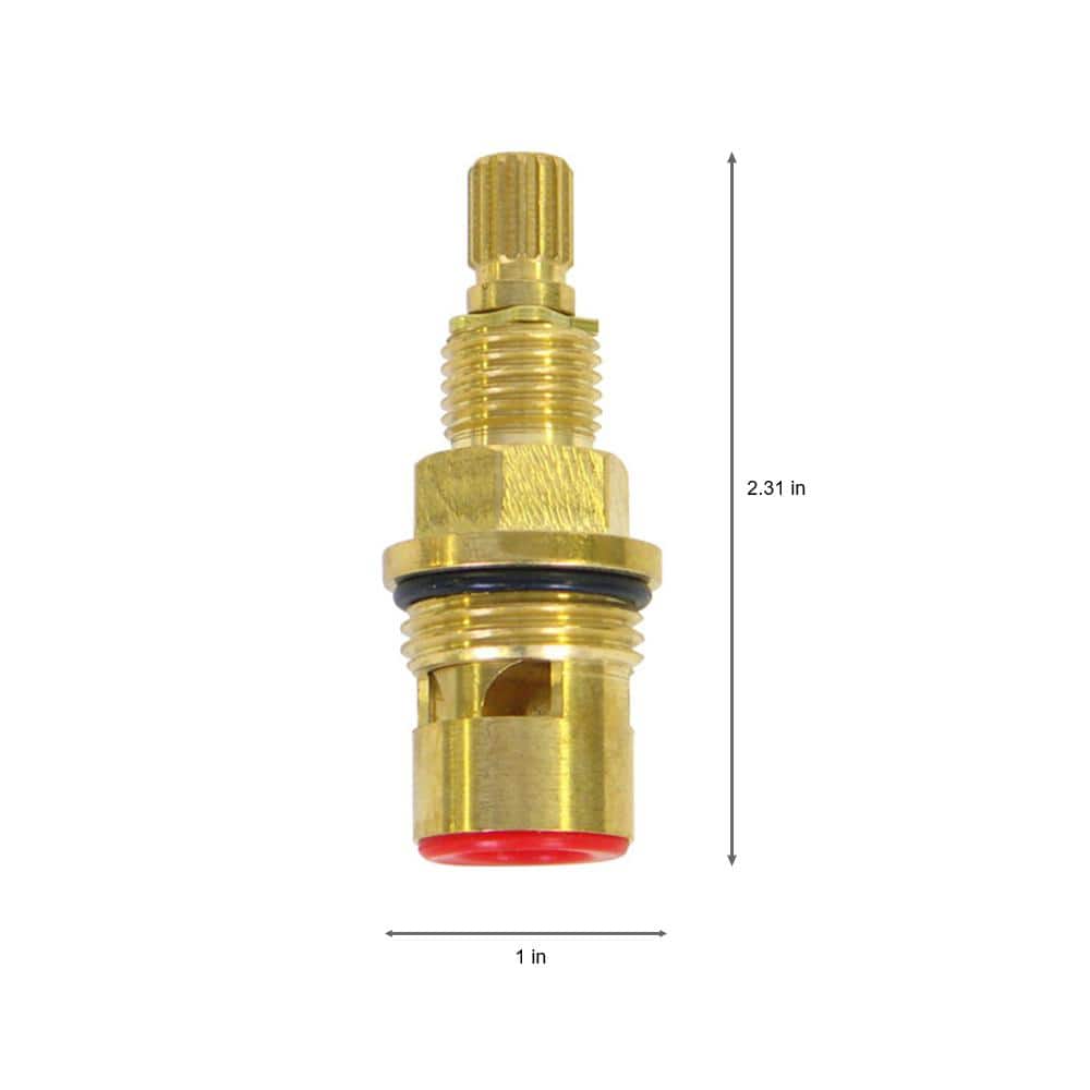 Everbilt 2 5/16 in. 16pt Broach Left Hand Stem for Most Brands (3)