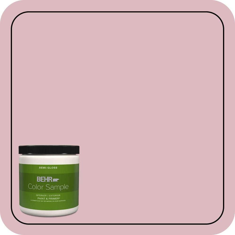 BEHR PREMIUM PLUS #S130-2 Shy Smile Enamel Interior/Exterior Paint & Primer Color Sample (1)
