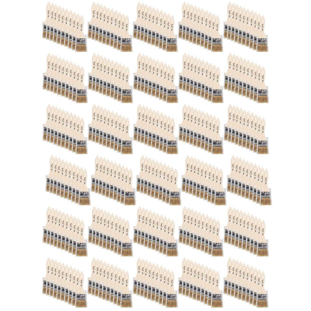 PRIVATE BRAND UNBRANDED 2 in. Flat Chip Brush (300-Pack)