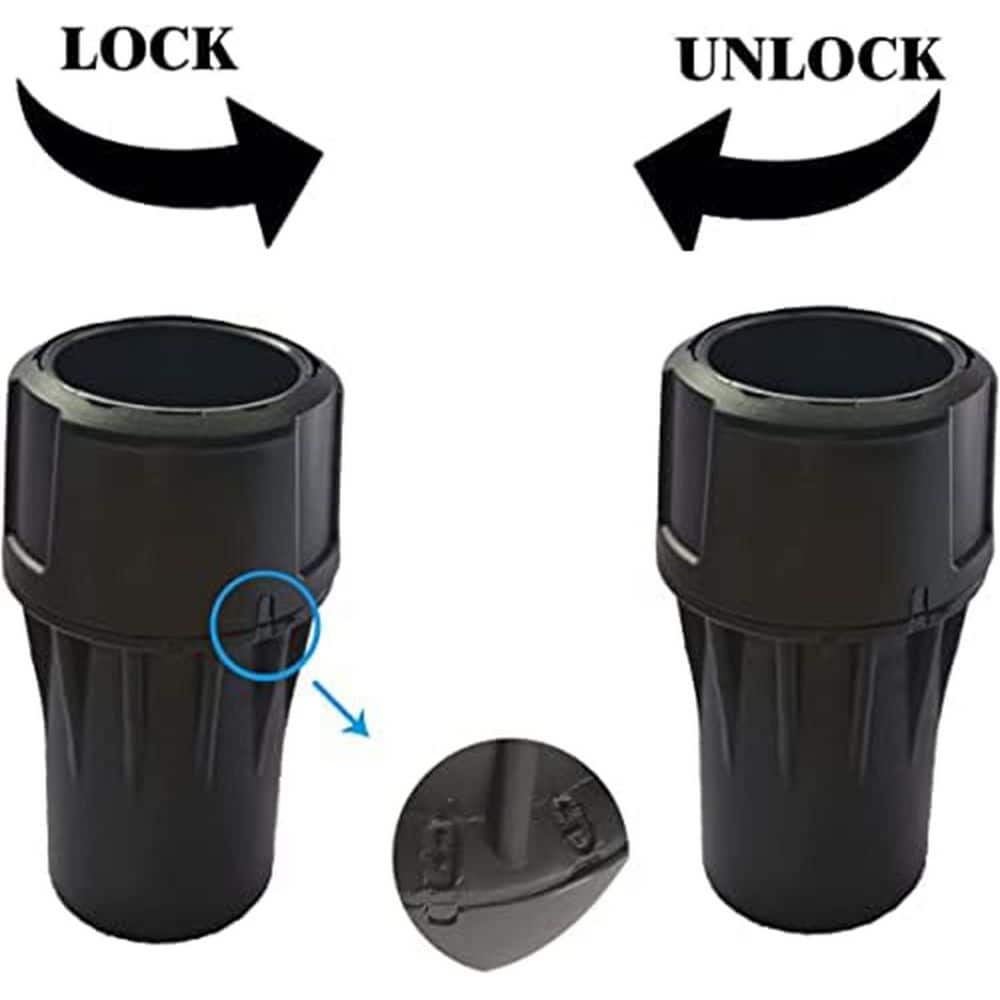 Unbranded 1.7 to 2.28 Inch Plastic Universal Quick Multi-Function Connector with Lock for Dust Extractors Vacuum Hose 1-Pack (2)