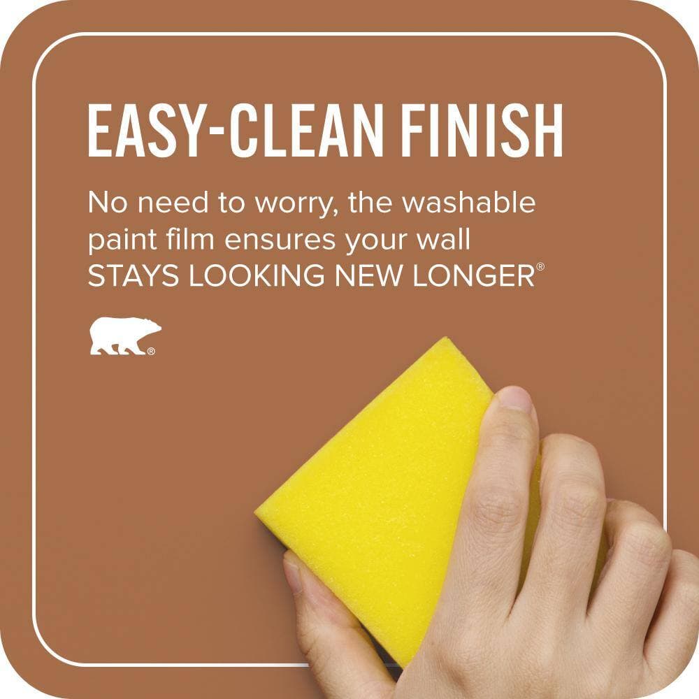 BEHR ULTRA 1 gal. #T11-9 Drum Solo Extra Durable Satin Enamel Interior Paint & Primer (4)