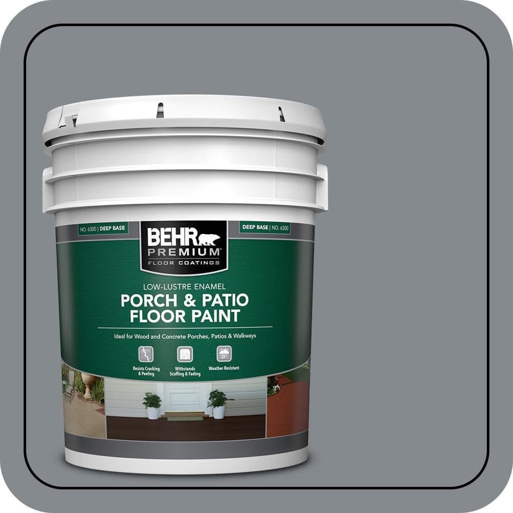 BEHR PREMIUM #PPU26-21 Textured Low-Lustre Enamel Interior/Exterior Porch and Patio Anti-Slip Floor Paint (1)