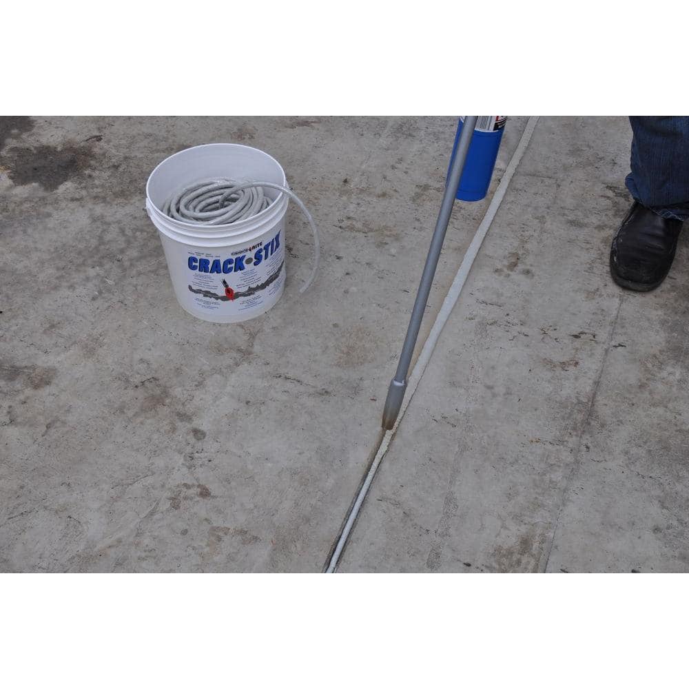 Crack-Stix 125 ft. Medium Gray Permanent Concrete Joint and Crack Filler (2)