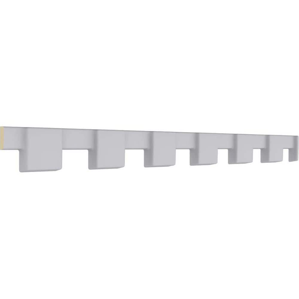 Ekena Millwork Dentil Block 0.5 in. D x 0.5 in. W x 96 in. L Polyurethane Crown Moulding (2)