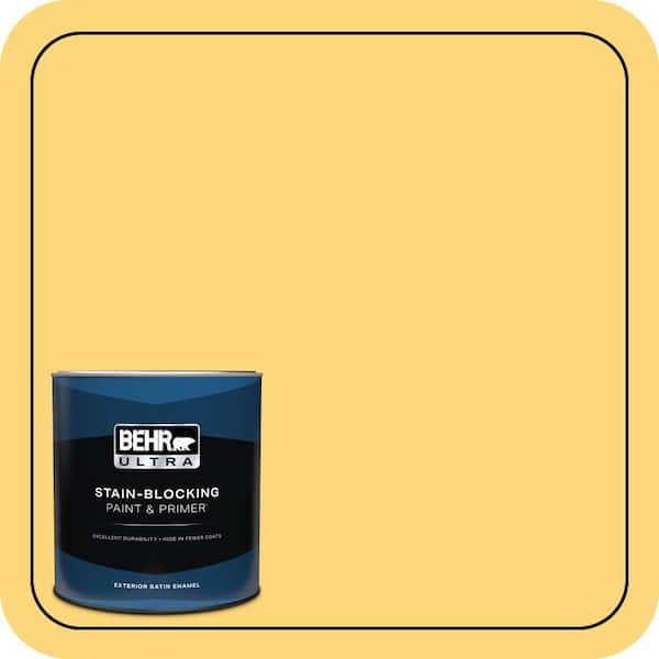 BEHR PREMIUM PLUS #HDC-SM16-05 Deviled Egg Enamel Low Odor & Primer (4)
