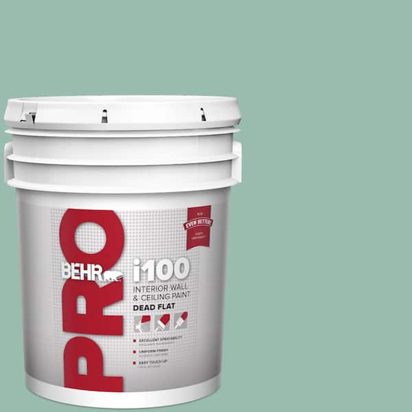 BEHR PRO 5 gal. #M430-4 Sunstone Dead Flat Interior Paint (2)