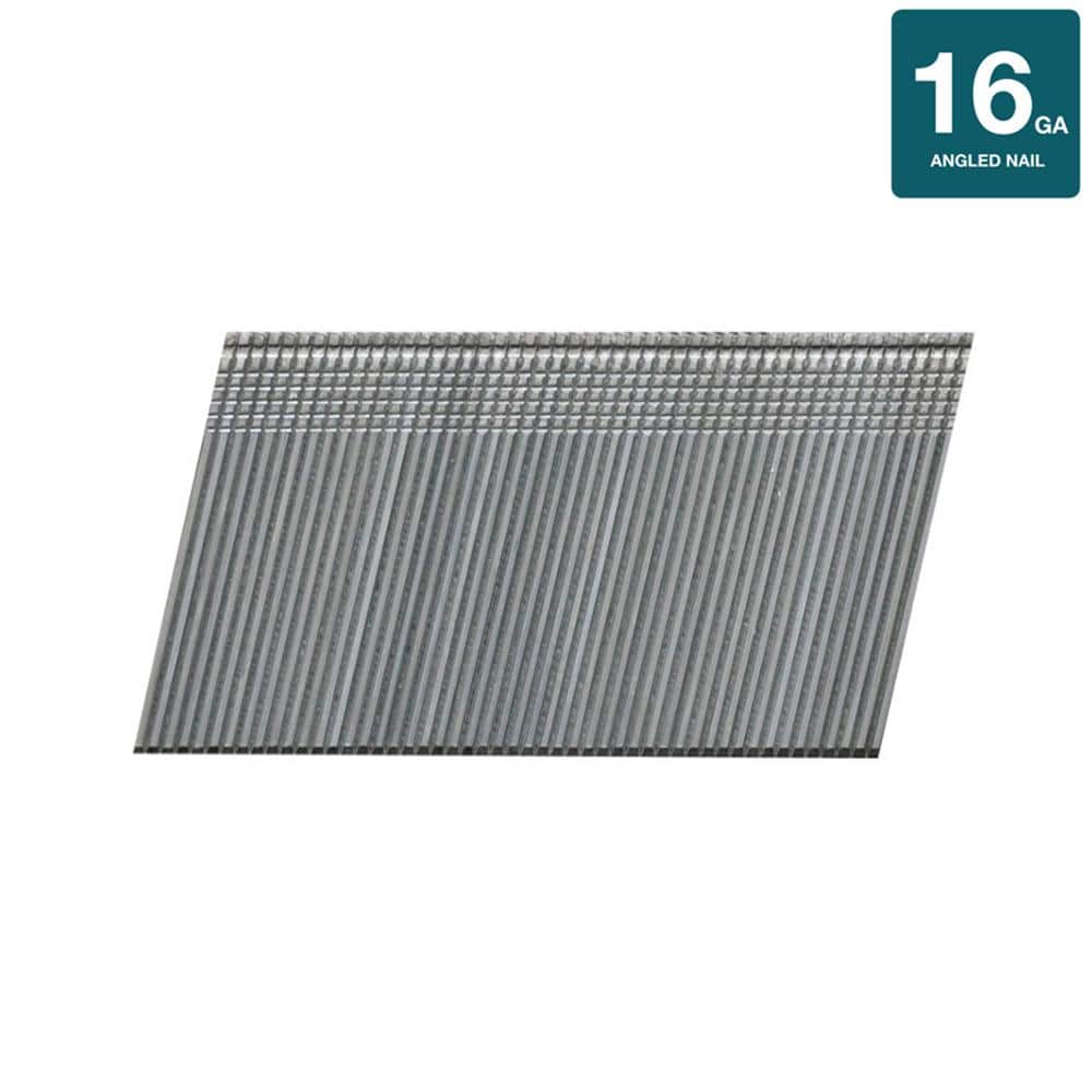 Paslode 2 in. x 16-Gauge 20° Galvanized Angled Nails (2000-Per Box) (2)