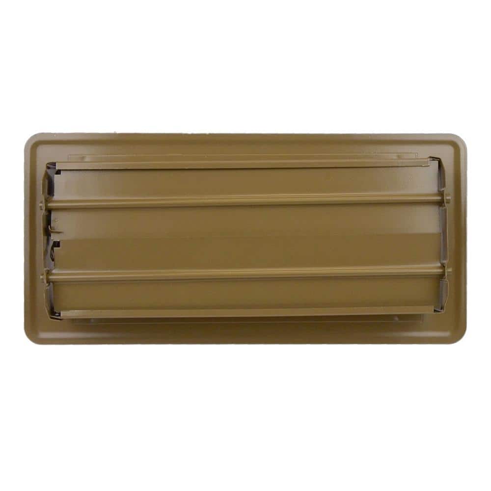Venti Air 10 in. W x 4 in. H Steel Floor Register Steel Brown for Duct Opening of 10 in. W x 4 in. H (2)