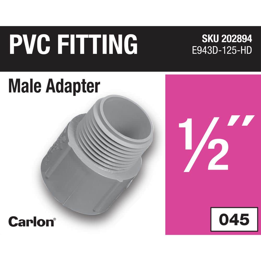 Carlon . Electrical PVC Male (E943D-125-HD) (2)