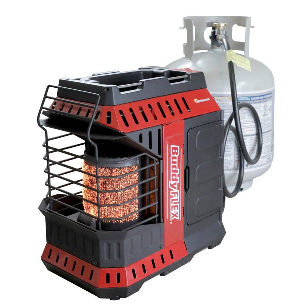 Mr. Heater Buddy FLEX 11,000 BTU Radiant Propane Outdoor Space Heater for Massachusetts and Canada (4)