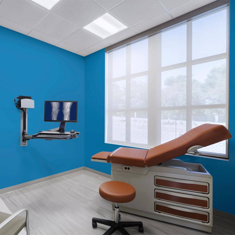 BEHR PRO 1 gal. #MQ4-24 Electric Blue Dead Flat Interior Paint (2)