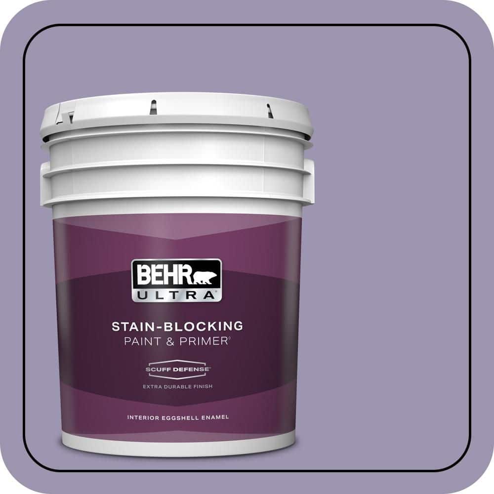 BEHR ULTRA 5 gal. #S570-4 Night Music Extra Durable Eggshell Enamel Interior Paint & Primer