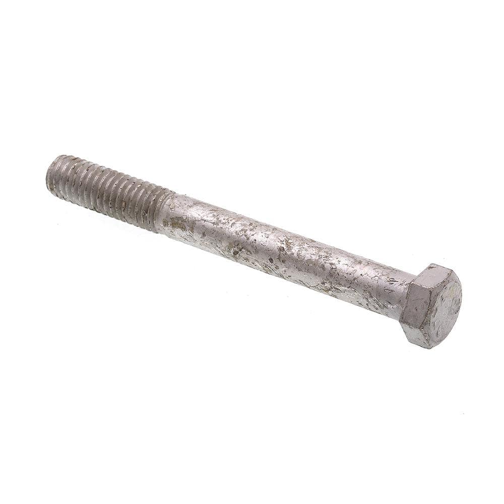 Prime-Line 3/8 in.-16 x 3-1/2 in. A307 Grade A Hot Dip Galvanized Steel Hex Bolts (15-Pack) (1)