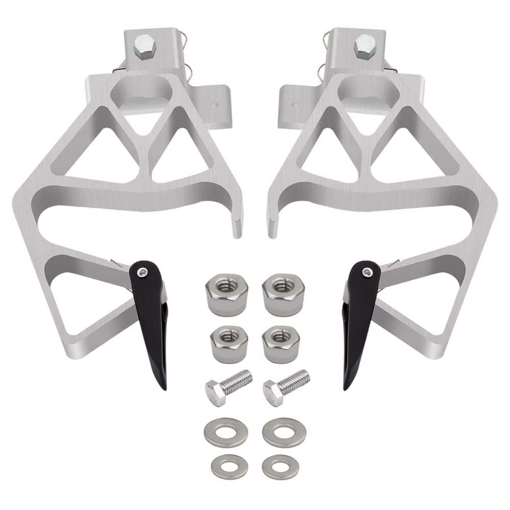 Helhom 2-Pack Model 28-11 8 in. Aluminum Extension Ladder Rung Lock Kit (1)