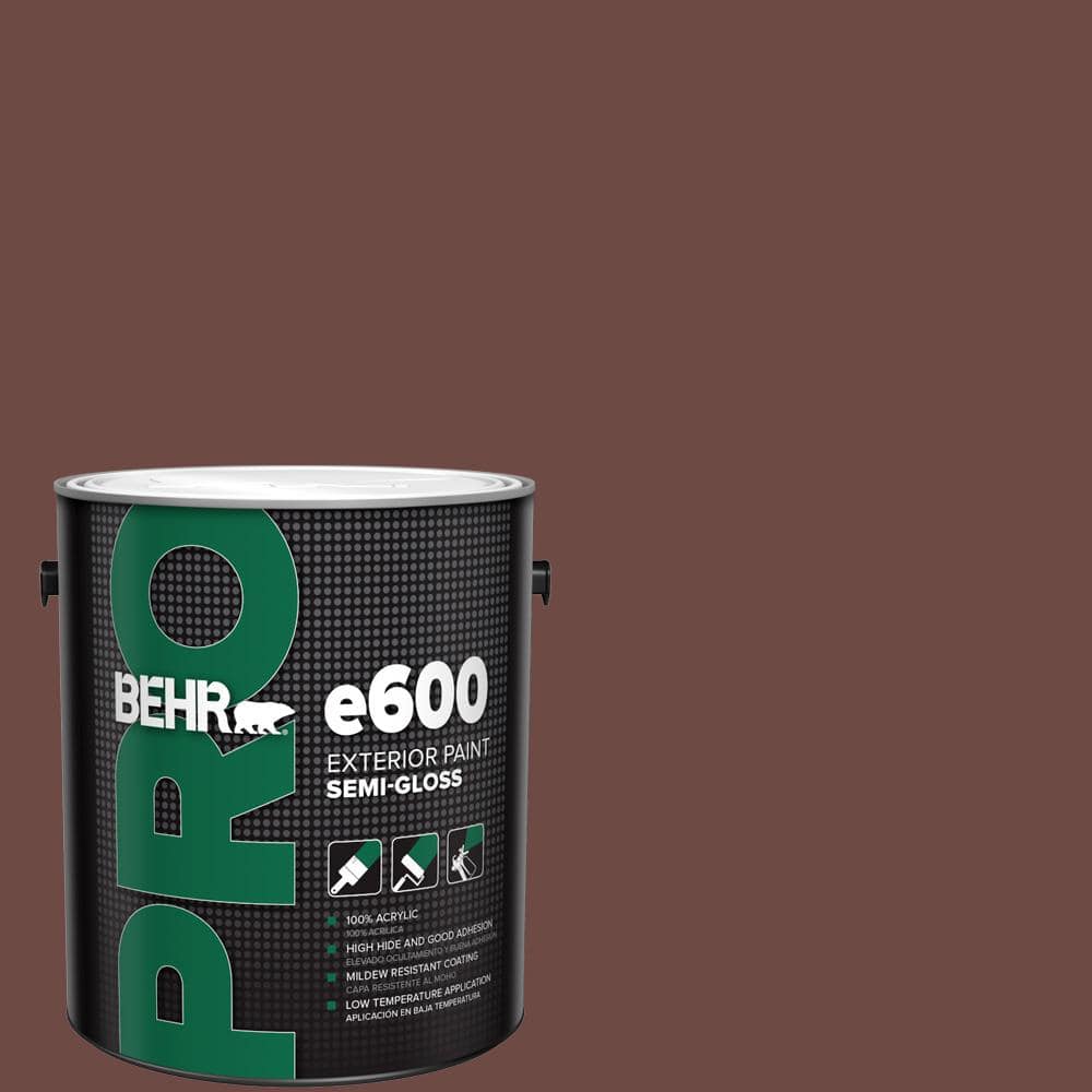 BEHR PRO 1 gal. #S-G-720 Fireside Semi-Gloss Exterior Paint