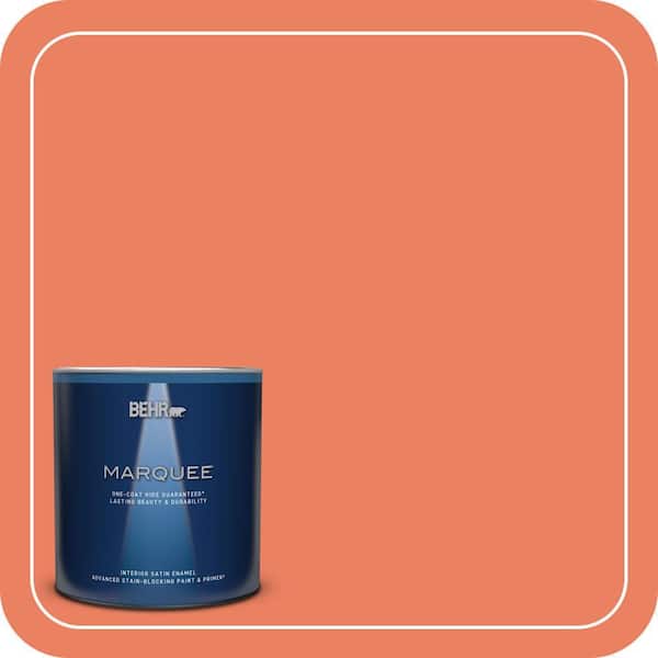 BEHR PREMIUM PLUS #200B-6 Mesa Sunrise Enamel Low Odor & Primer (3)