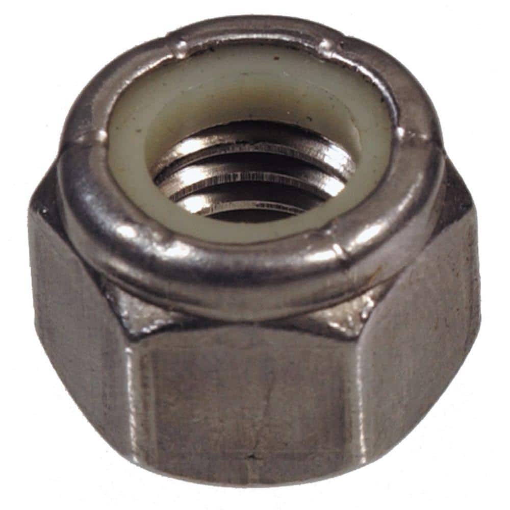 Hillman 5/8"-11 Stainless Steel Nylon Insert Stop Nut