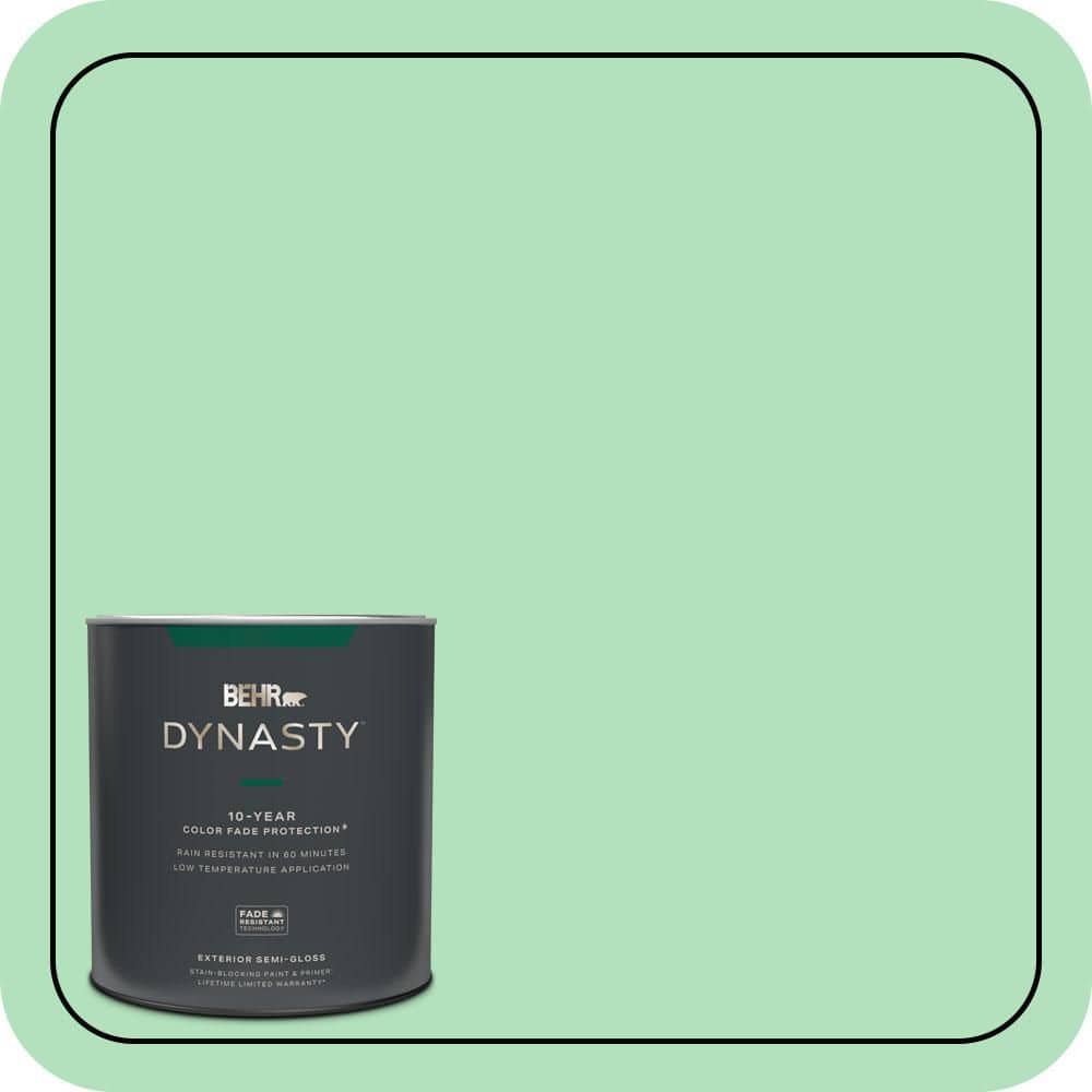 BEHR DYNASTY 1 qt. #P400-3 Folk Tale Semi-Gloss Exterior Stain-Blocking Paint & Primer