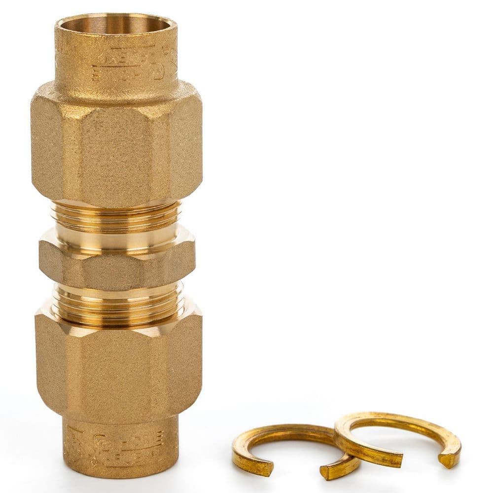 HOME-FLEX 1/2 in. CSST 1/2 in. CSST Brass Union