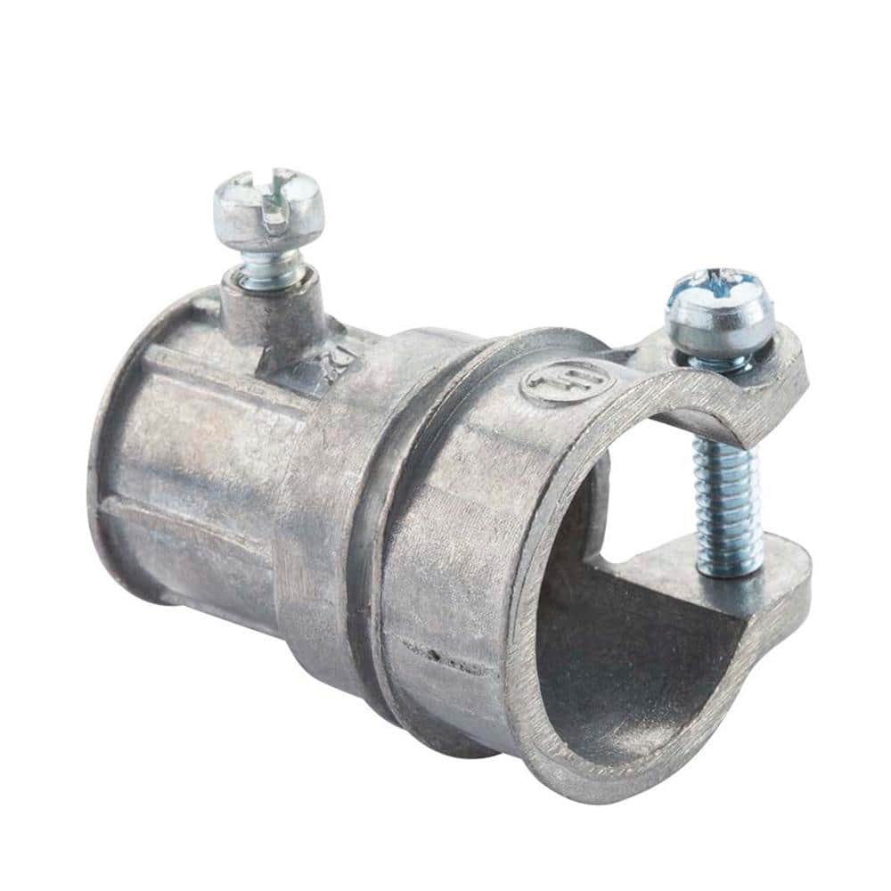Halex 1/2 in. Electrical Metallic Tube (EMT) EMT to Flex Set-Screw Coupling (2)