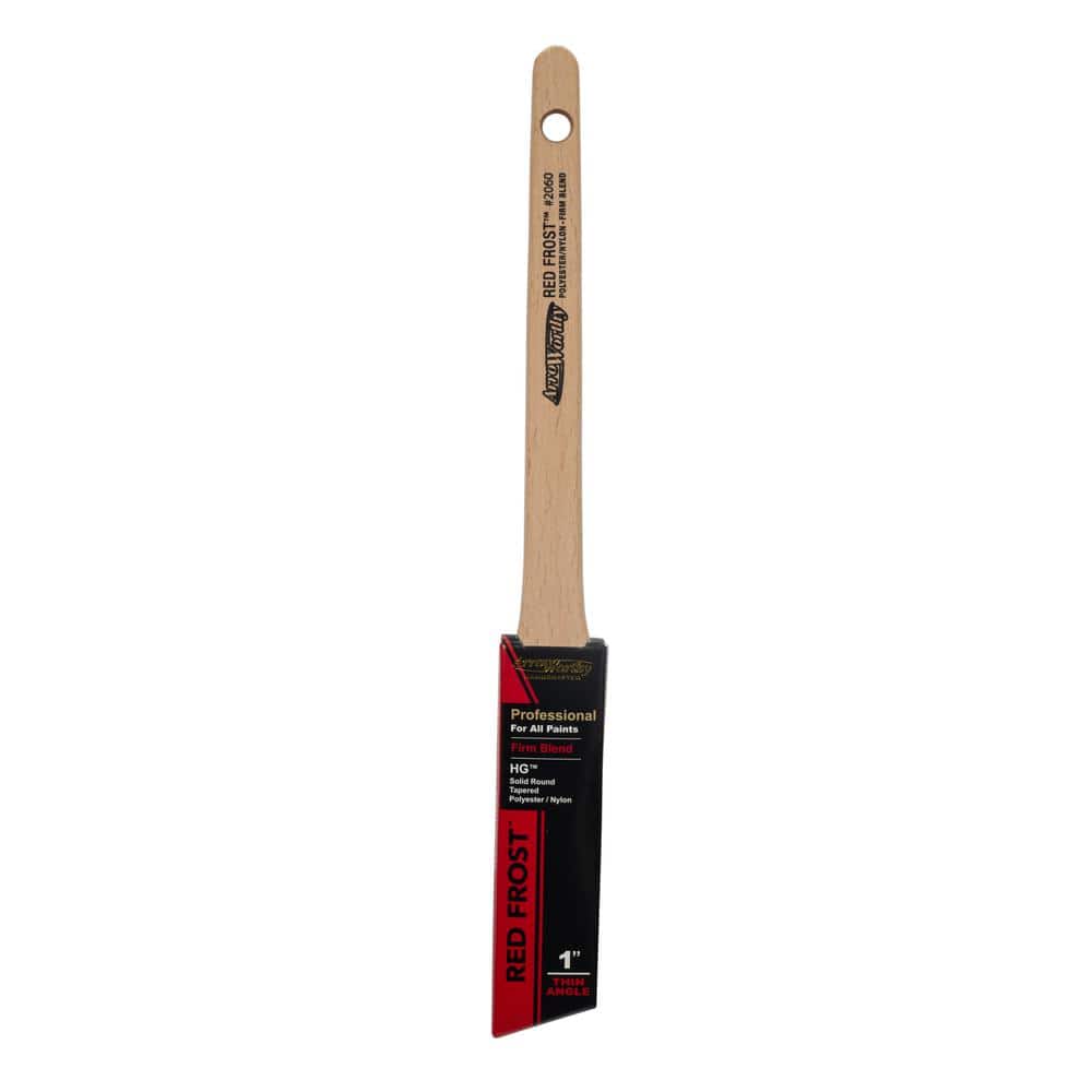 ArroWorthy Red Frost 1" Thin Angle Sash Brush