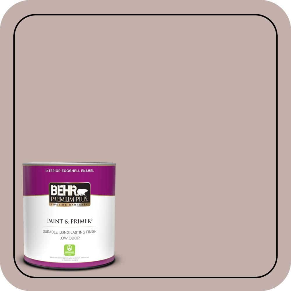 BEHR PREMIUM PLUS #N130-3 Moonlit Mauve Enamel Low Odor & Primer