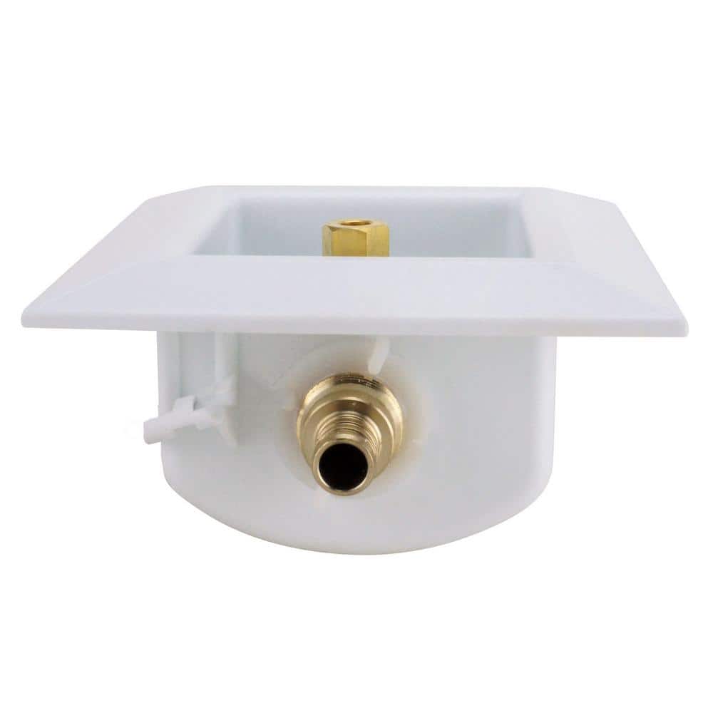 Apollo 1/2 in. Brass PEX-B Barb Icemaker Outlet Box (3)