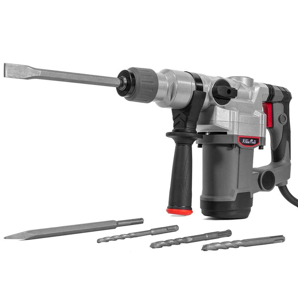 XtremepowerUS 1 in. 600 RPM 15J SDS Electric Rotary Demolition Hammer Drill (3)